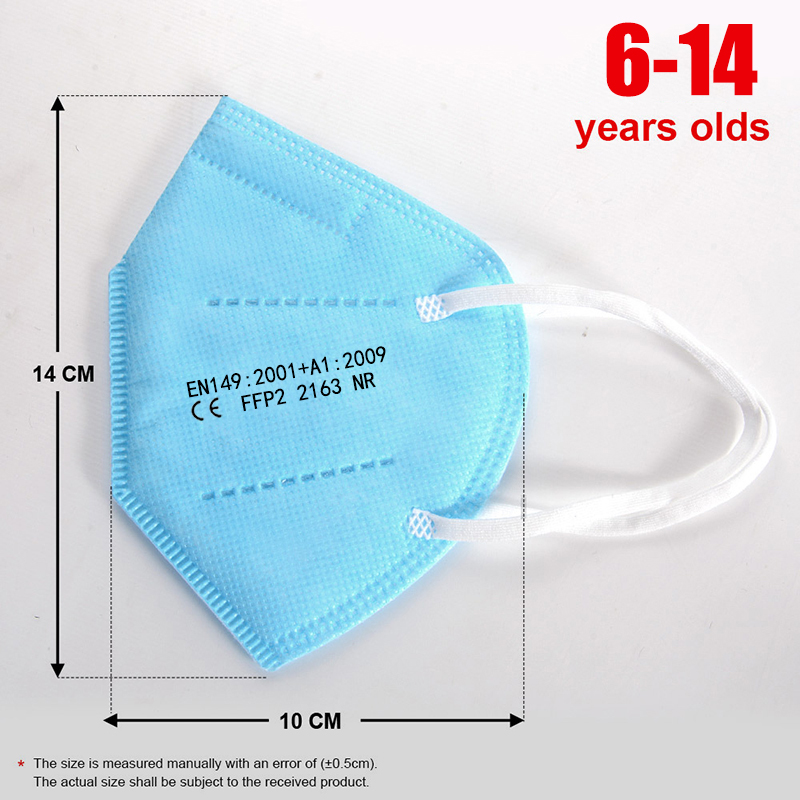 100pcs Kids Mascarillas FPP2 B - đánh giá và giá Black Face Mask Pack