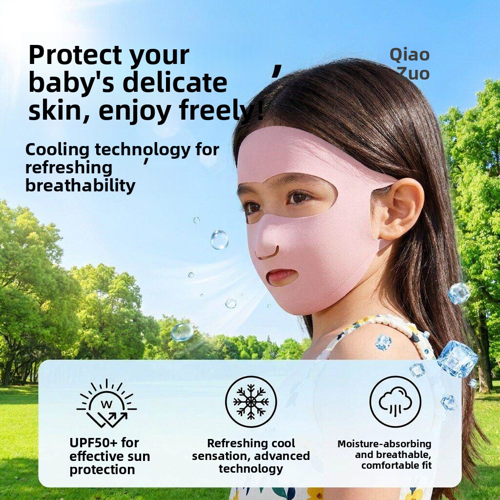 Kids Sun Protection Face Mask  - đánh giá và giá Kids Face Mask