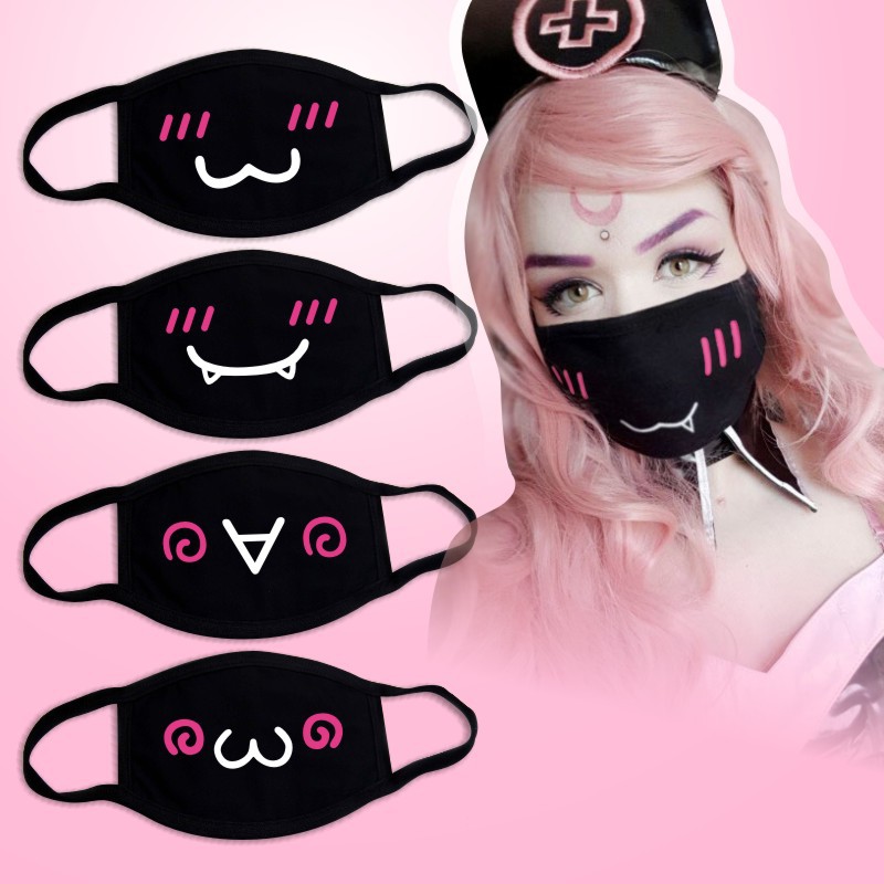 Black Cotton Mask Unisex Winte - đánh giá và giá Respirator Half Face